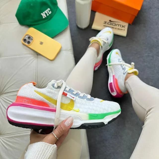 Nike Zoomx Invincible Run 3 branco, ângulo 1 de 3