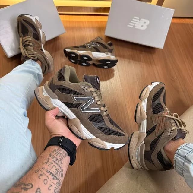 New Balance 9060 marrom